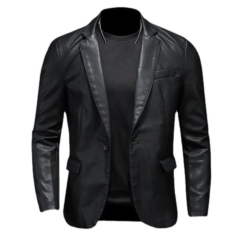 "Gli Uomini d'Affari" Leather Jacket