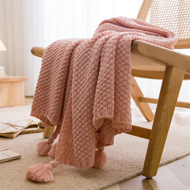 "The Nordic Winter" Knitted Blanket - Cristian Moretti