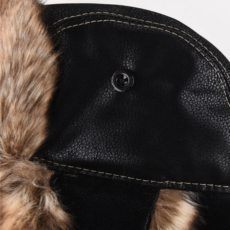 "Arctic Aviator" Fur Hat