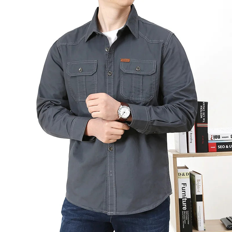 "L'esercito" Long Sleeve Shirt - Cristian Moretti