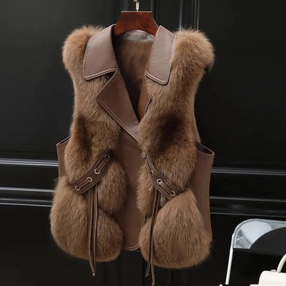 "Amara" Plush Vest