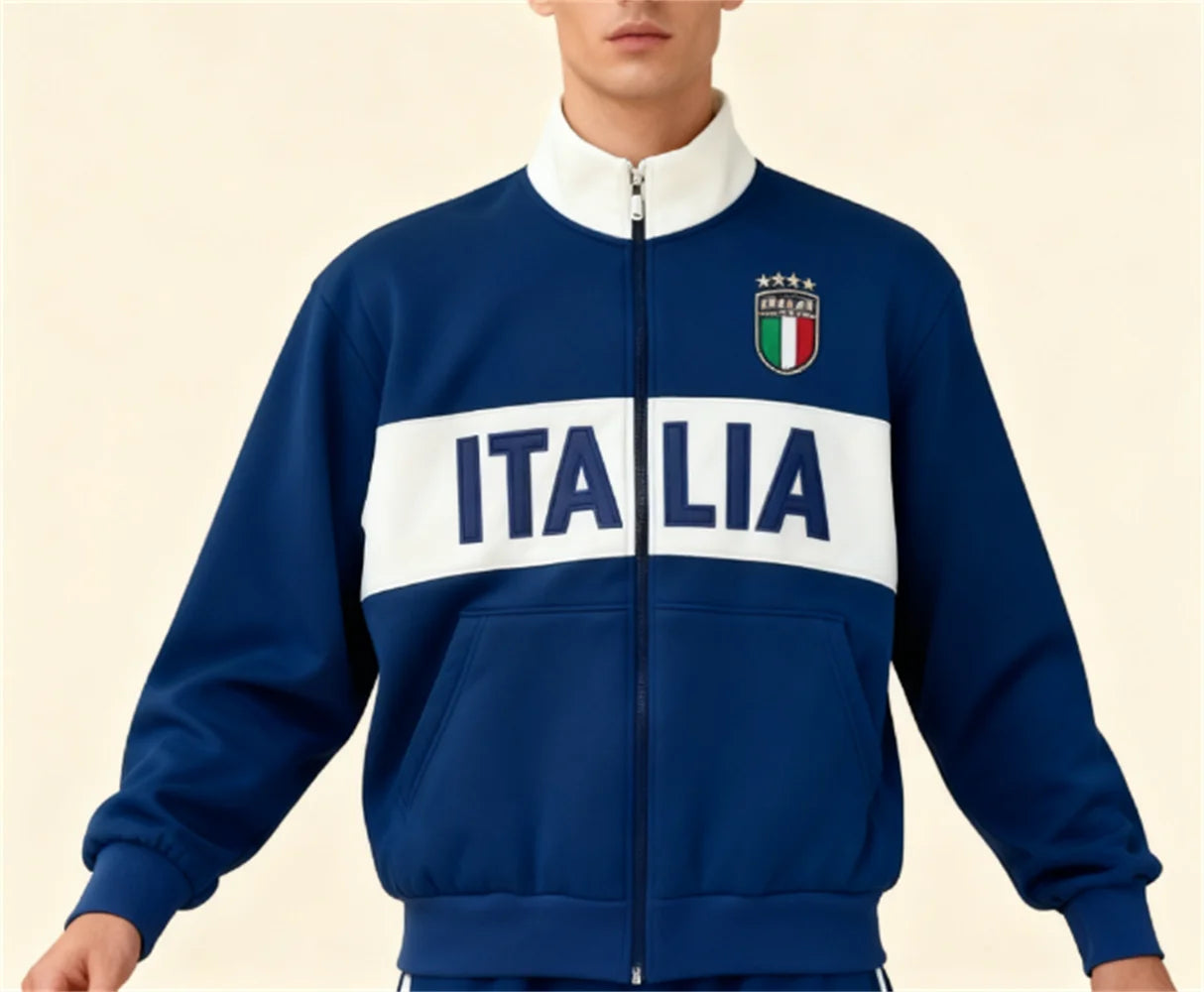 “Italia” - Full Zip Track Jacket by Cristian Moretti