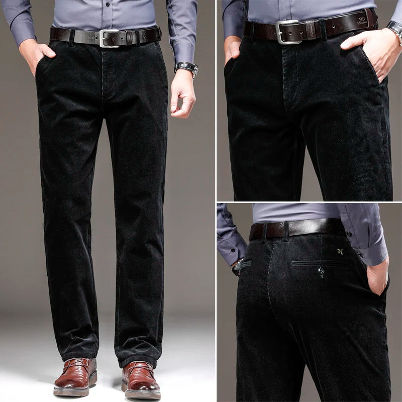 "Tiberio" Tailored Corduroy Pants