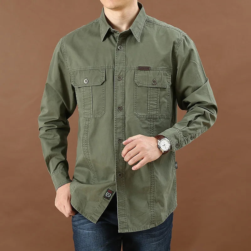 "L'esercito" Long Sleeve Shirt - Cristian Moretti