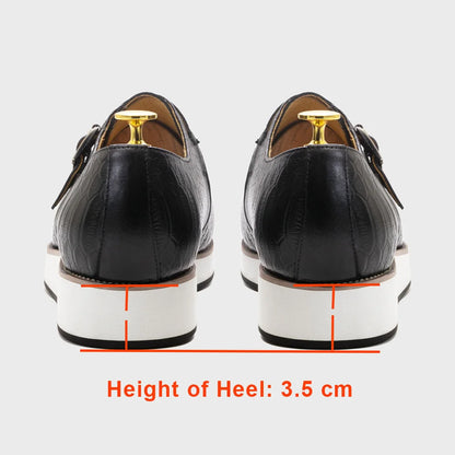 "Imperial" Leather Monkstraps