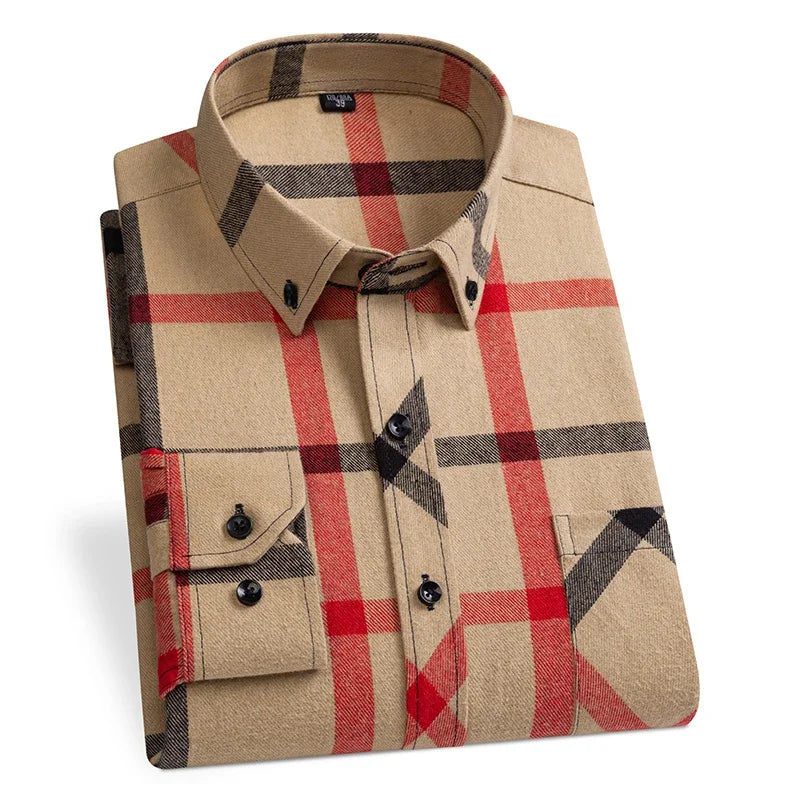 "Montana" Plaid Cotton Shirt - Cristian Moretti