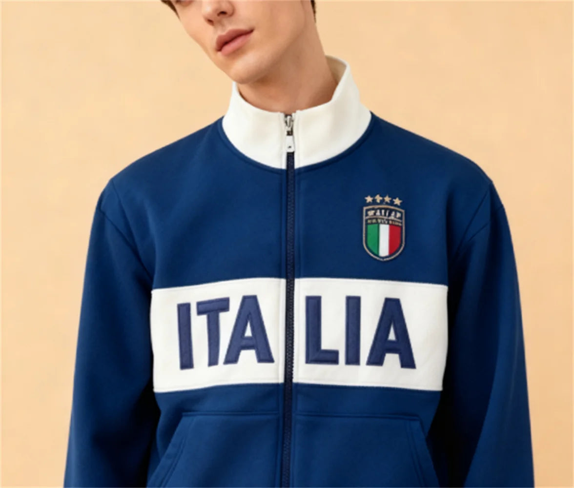 “Italia” - Full Zip Track Jacket by Cristian Moretti