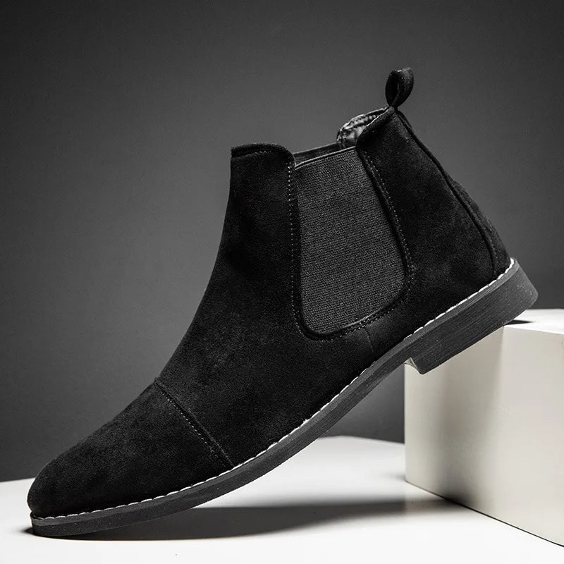 "Lorenzo Bianchi" Suede Chelsea Boots