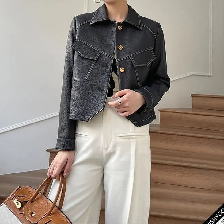 "Gisella" Cropped Blazer