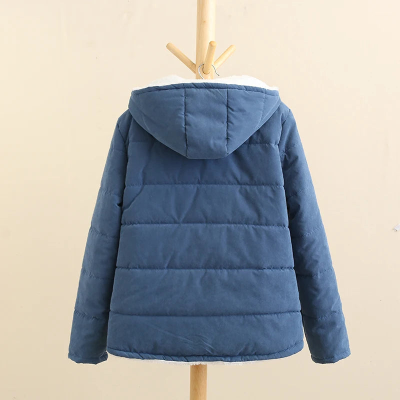 "Alessia" Sherpa-Lined Coat