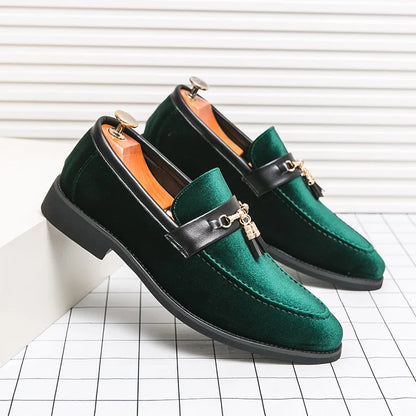 Castellano Velvet Loafers