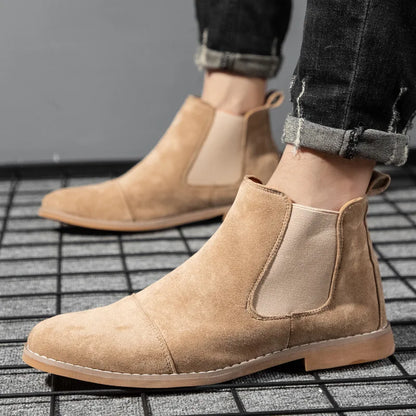 "Lorenzo Bianchi" Suede Chelsea Boots