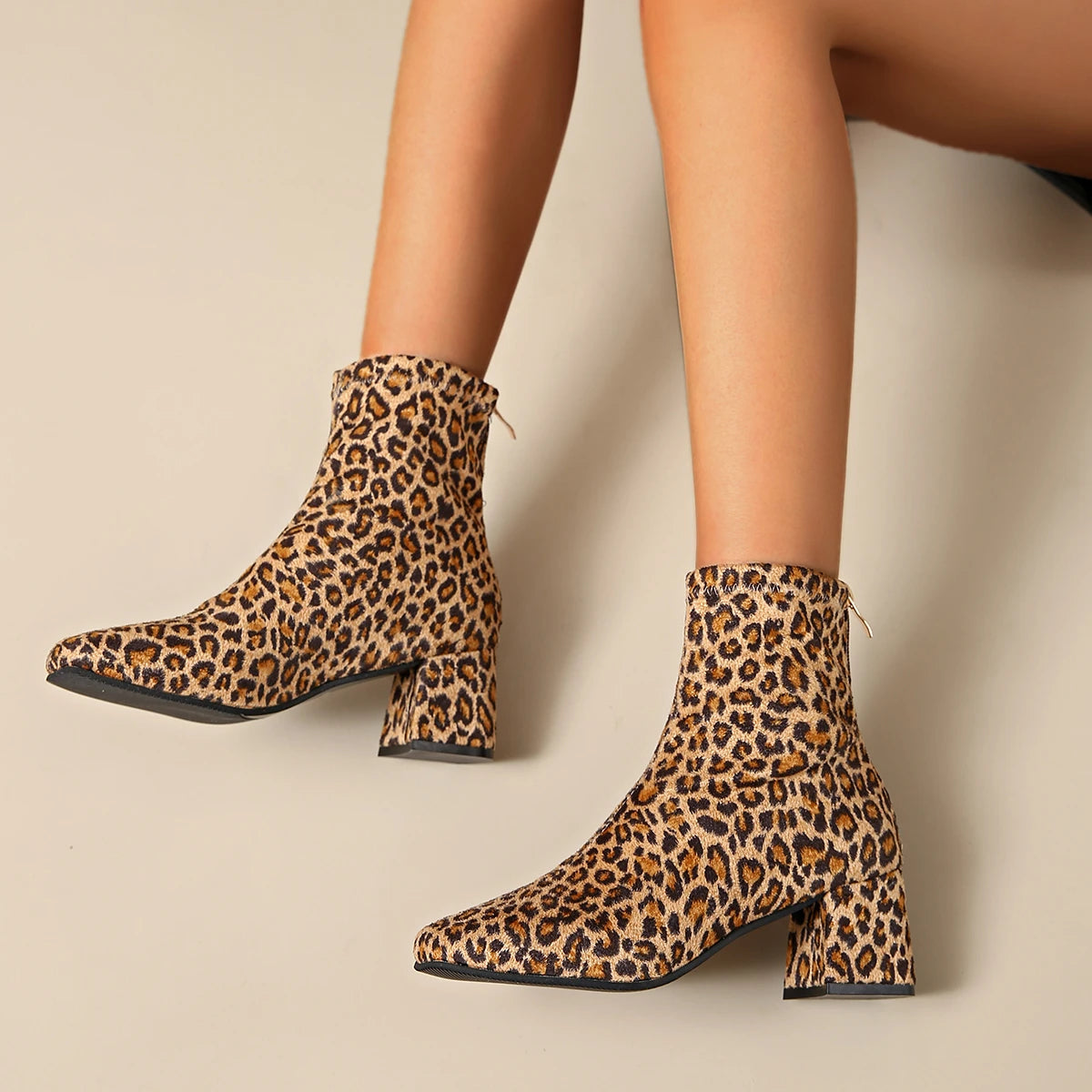 "Savannah" High Heels Boots