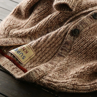 "Kensington" Heavy Knit Cardigan