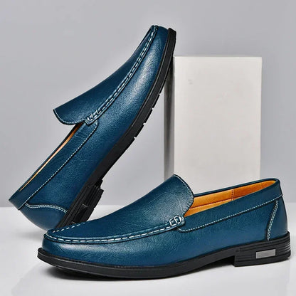 "Carlos" - Genuine Leather Slip-On Shoes