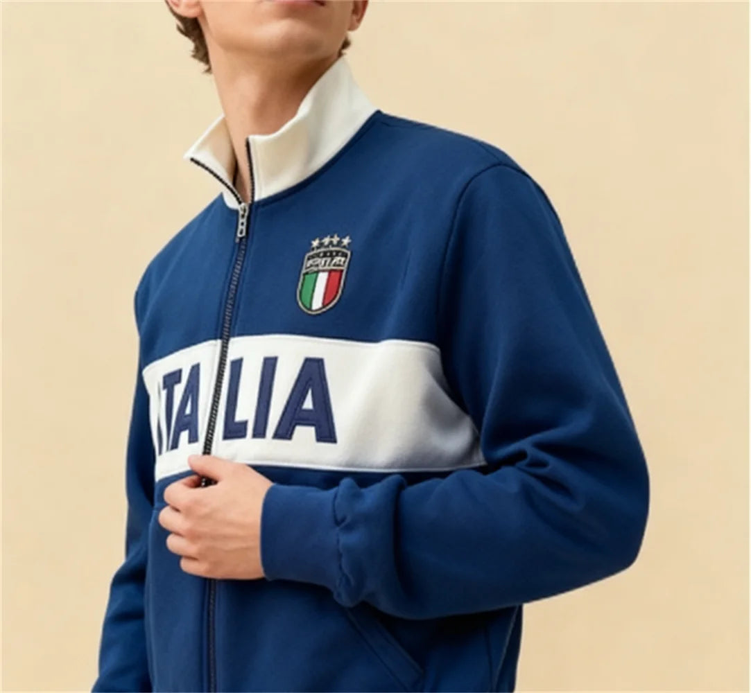 “Italia” - Full Zip Track Jacket by Cristian Moretti