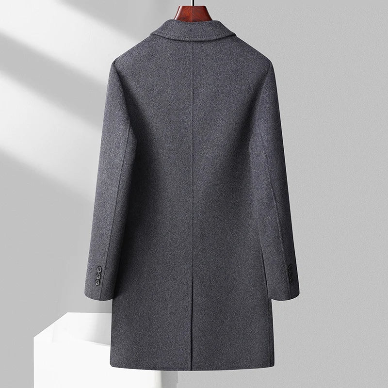 "The Gentleman’s Edge" Wool Overcoat