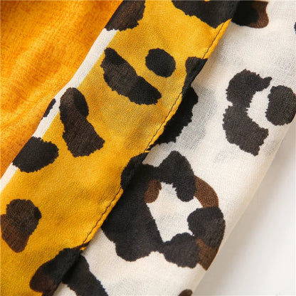 "Leopard" Long Scarf