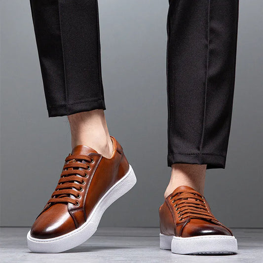 "Martino" Leather Sneaker