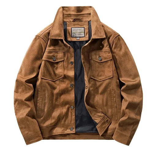 "Alfredo" Genuine Suede Jacket - Cristian Moretti