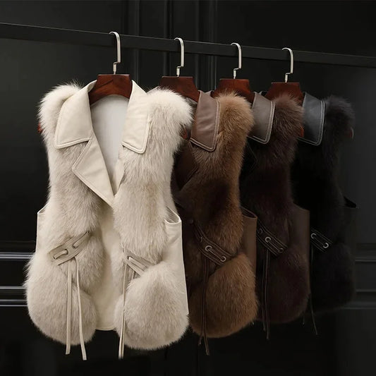 "Amara" Plush Vest
