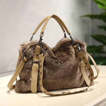 "Antonella" Fur Handbag