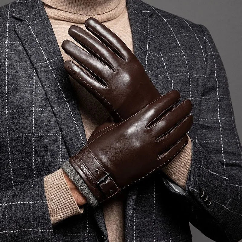 "Lucio" Leather Gloves Moretti International Ltd.