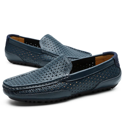 Genuine Leather Mens Designer Moccasins