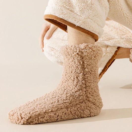 "SnugStep" Cozy Sherpa Socks