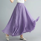 "Sunlit Breeze" Maxi Skirt - Cristian Moretti