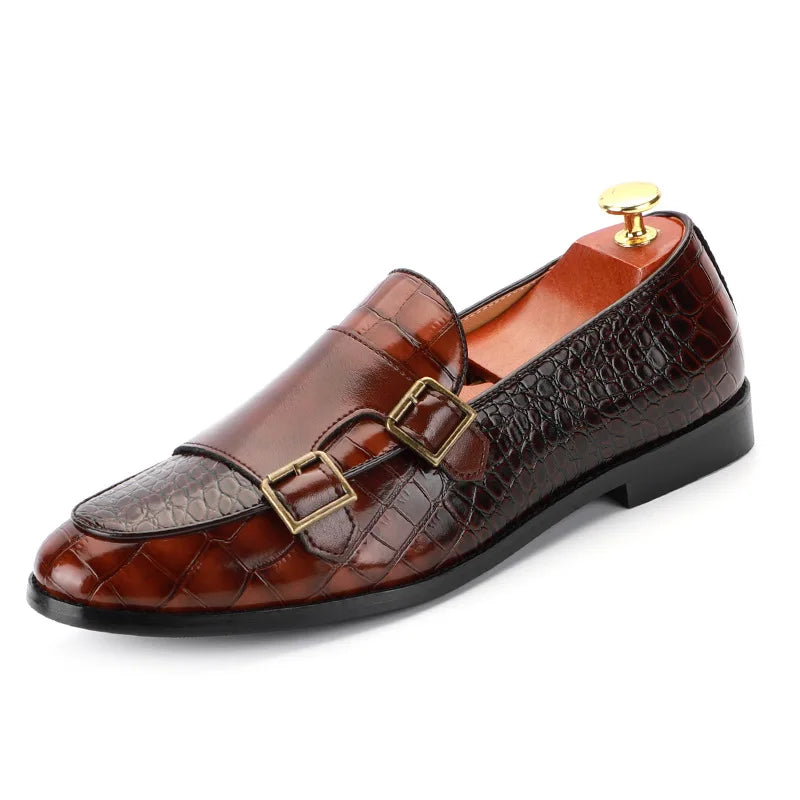 “Magnifico Alligatore" Italian Buckle Shoes