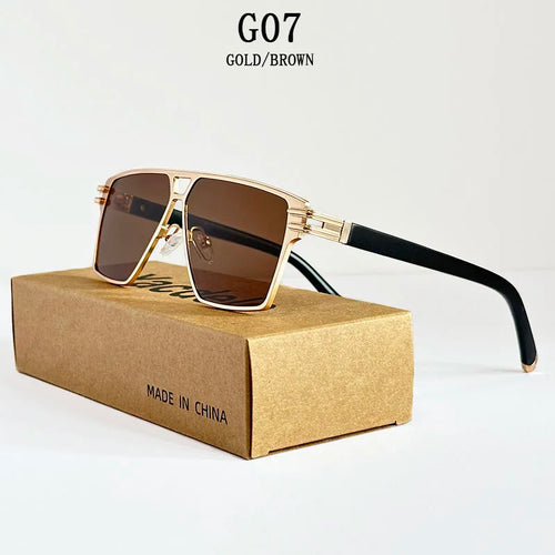 "Allejandro" - Vintage Square Sunglasses - Cristian Moretti