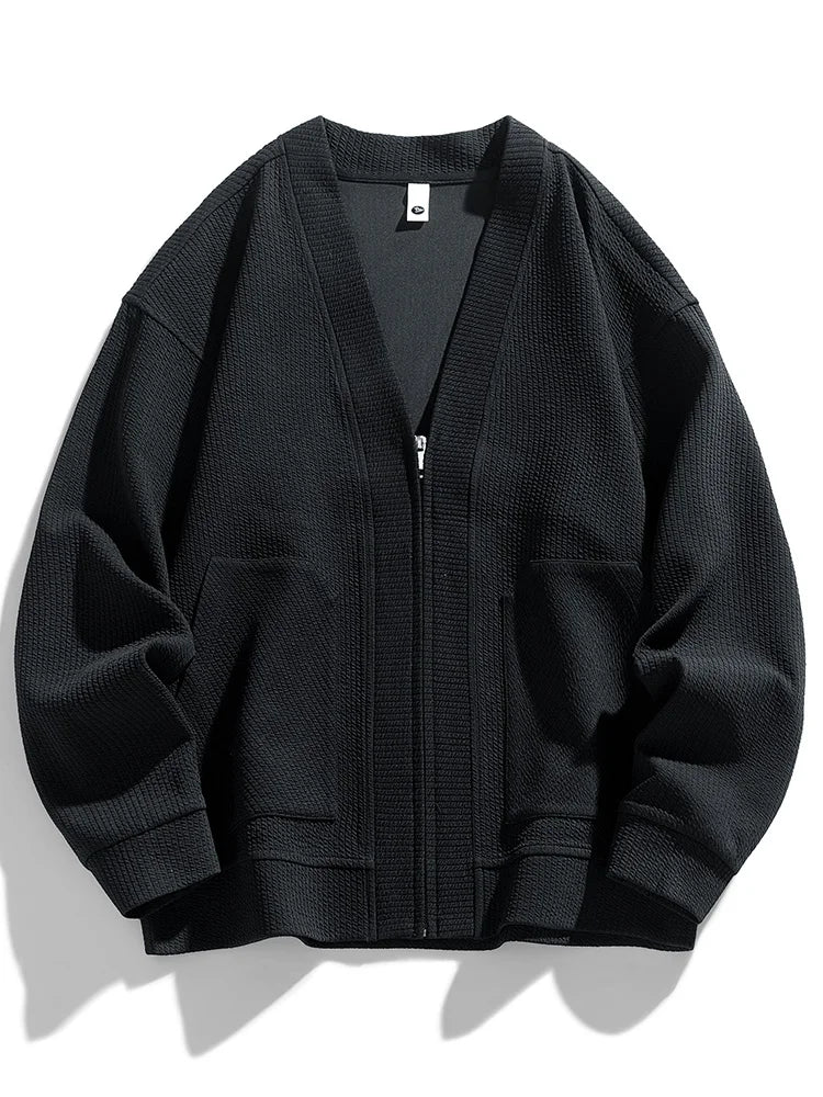 "Damiani" Zip-Up Cardigan