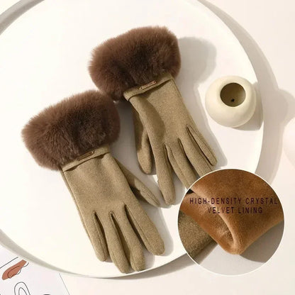 "Esta" Fur Gloves