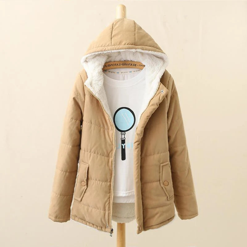 "Alessia" Sherpa-Lined Coat