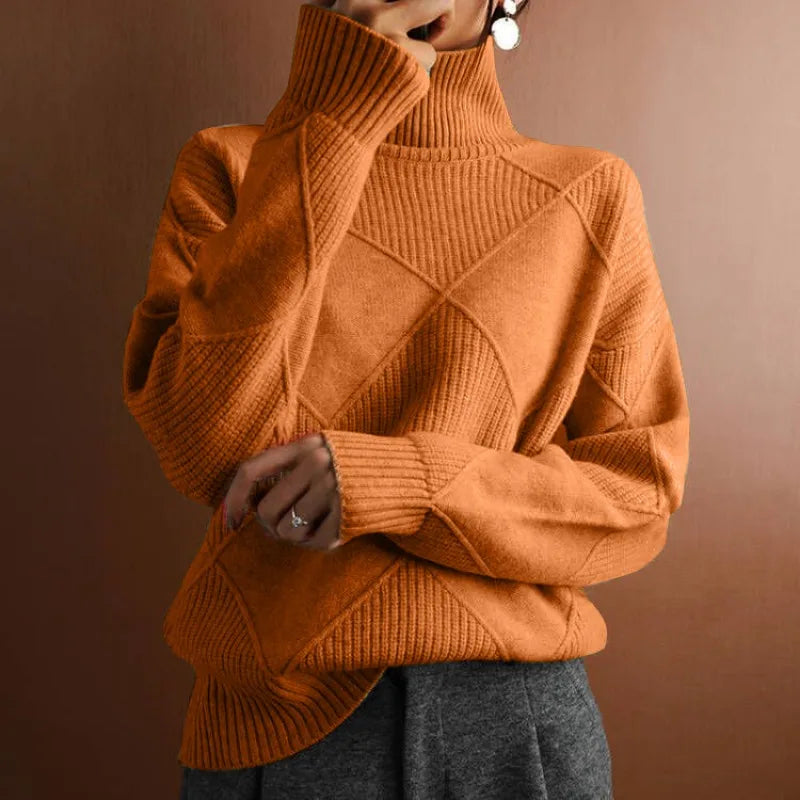 "Taglio Perfetto" Turtleneck Sweater