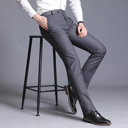 "Ambassador" Tailored Suit Pants