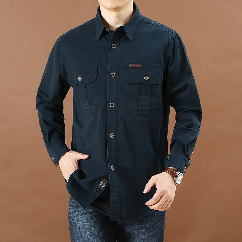 "L'esercito" Long Sleeve Shirt - Cristian Moretti