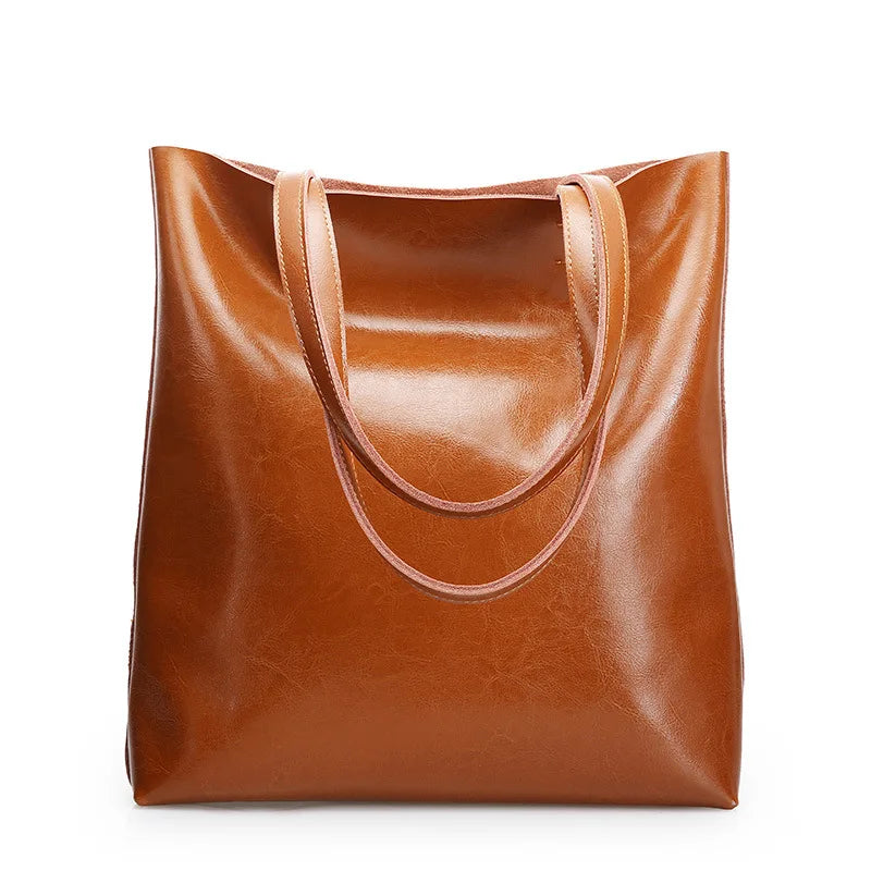 Alba Serenata – Structured Leather Tote