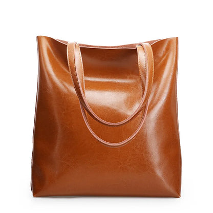 Alba Serenata – Structured Leather Tote