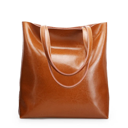 Alba Serenata – Structured Leather Tote