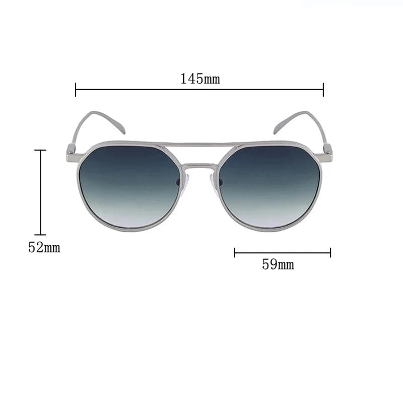 Luca™ Metal Frame Sunglasses by Cristian Moretti®