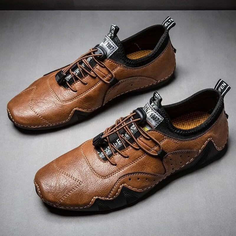 The Vagabond Genuine Leather Shoes by Cristian Moretti® - Cristian Moretti