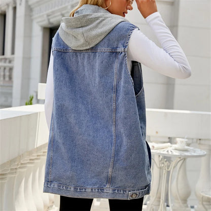 "Luna" Denim Vest