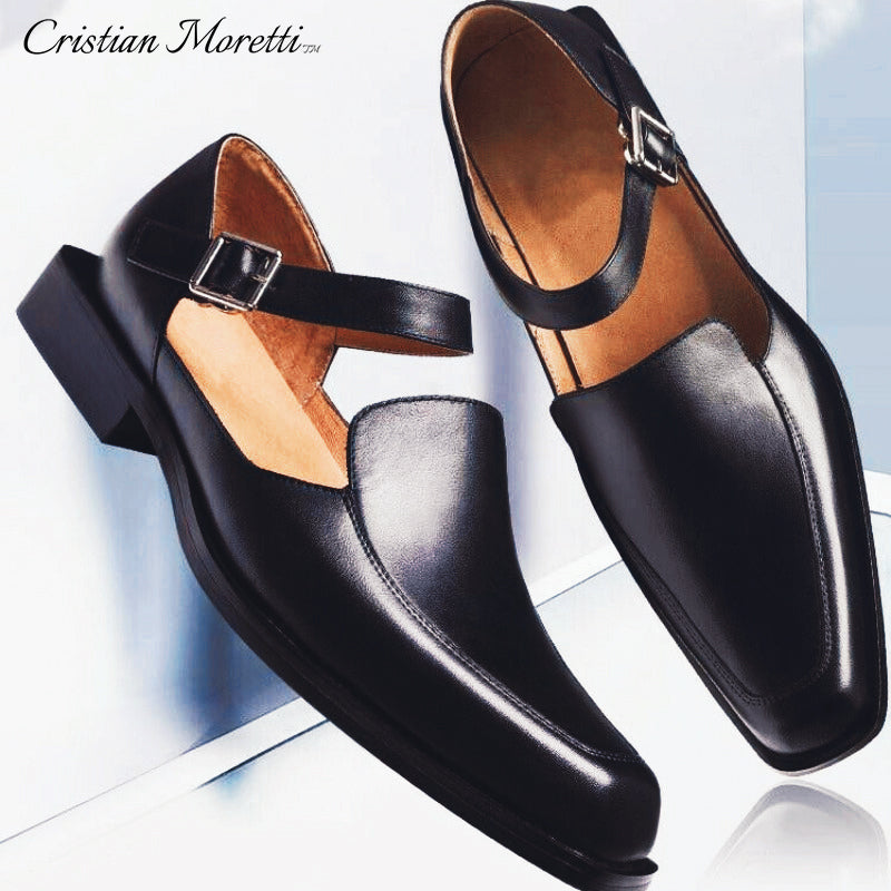 "Sorrento" Buckle Sandals