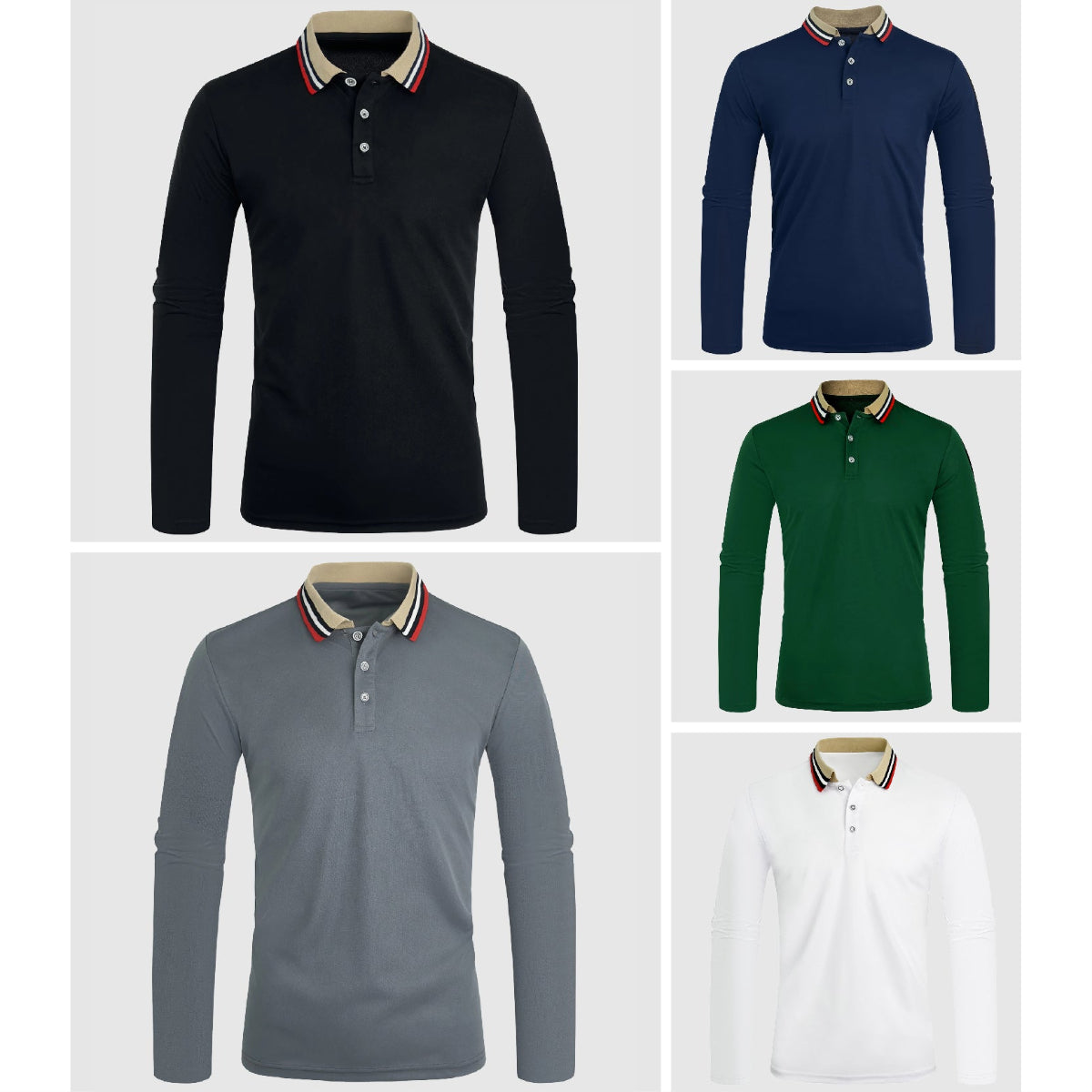 "The Monaco" Long Sleeve Polo