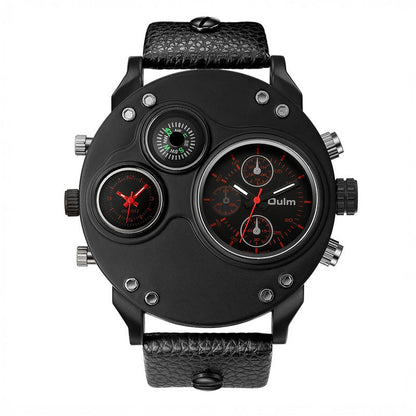 "Titan" Oversized Multi-Dial Watch