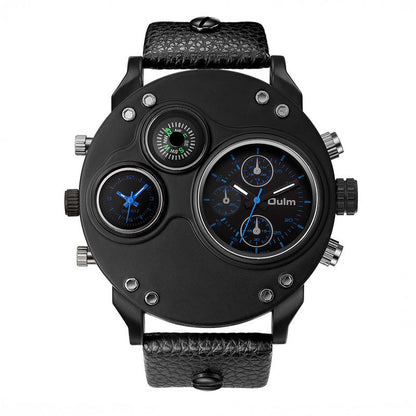 "Titan" Oversized Multi-Dial Watch