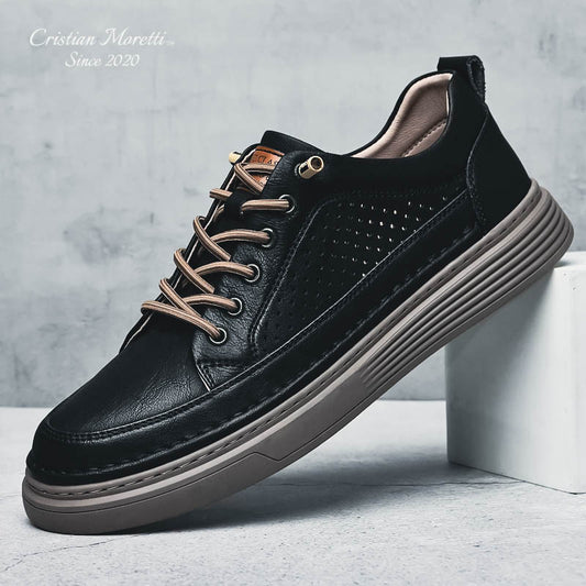 Vincenzo Giuliani™ Genuine Leather Sneakers