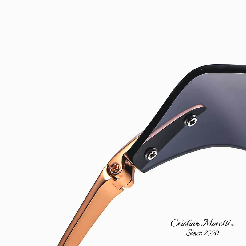 Carlo™ Rimless Polarized Sunglasses by Cristian Moretti®